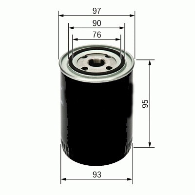 YAĞ FİLTRESİ FIESTA 1.8DI-FOCUS 1.8TDCI-1.8DI/TDDİ-1.8T-CONNECT 02>14 1.8TDCI TRANSIT T15-T12 2.5TD 95>01