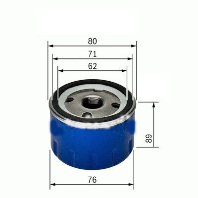 YAĞ FİLTRESİ J9 MİNİBÜS W815 x