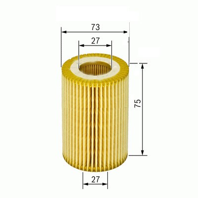 YAĞ FİLTRESİ NISSAN ALMERA- PRIMERA II-PICK UP- X-TRAIL HU819/1X