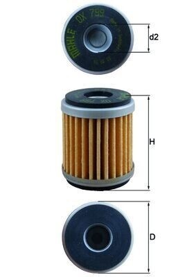 YAĞ FİLTRESİ Oil filter element