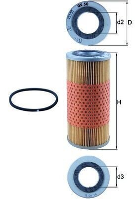 YAĞ FİLTRESİ Oil filter element