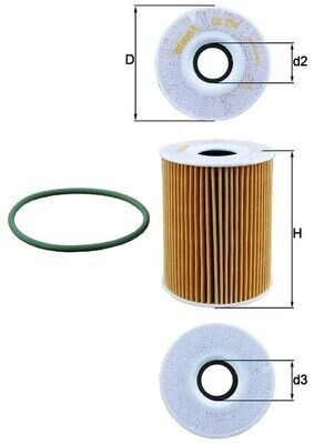 YAĞ FİLTRESİ Oil filter element