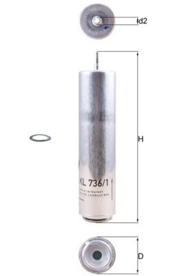 YAKIT FILTRESI BMW N47 F20 F30 F22 F32 F34 F36 . MINI R55 R56 R57 R59 R60 R61