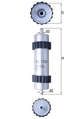 YAKIT FİLTRESİ In-line fuel filter