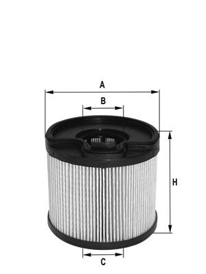 YAKIT FİLTRESİ PARTNER-BERLINGO-C5-JUMPY-XSARA-SCUDO-P206-P307-P406-P607-P806-EXPERT 2.0HDI
