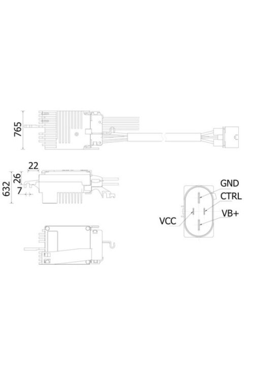 A/C-Gebl seregler und Widerstand AUDI A6