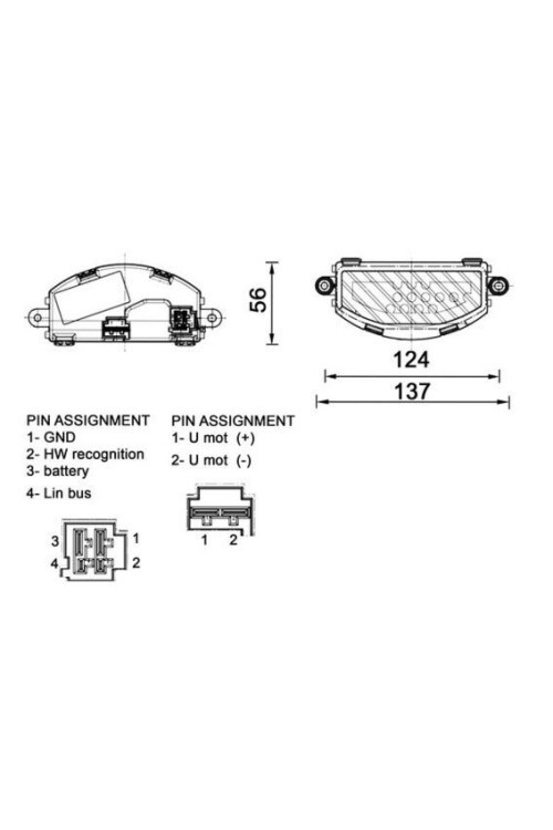 A/C-Gebl seregler und Widerstand VOLVO XC40