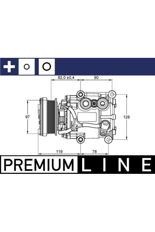 A/C-Kompressor FORD FOCUS DAW. DBW