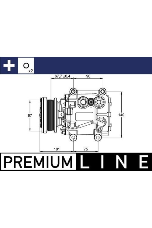 A/C-Kompressor JAGUAR S-TYPE CCX