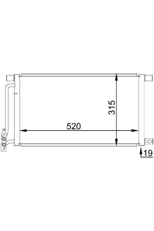 A/C-Kondensator BMW 3 E46