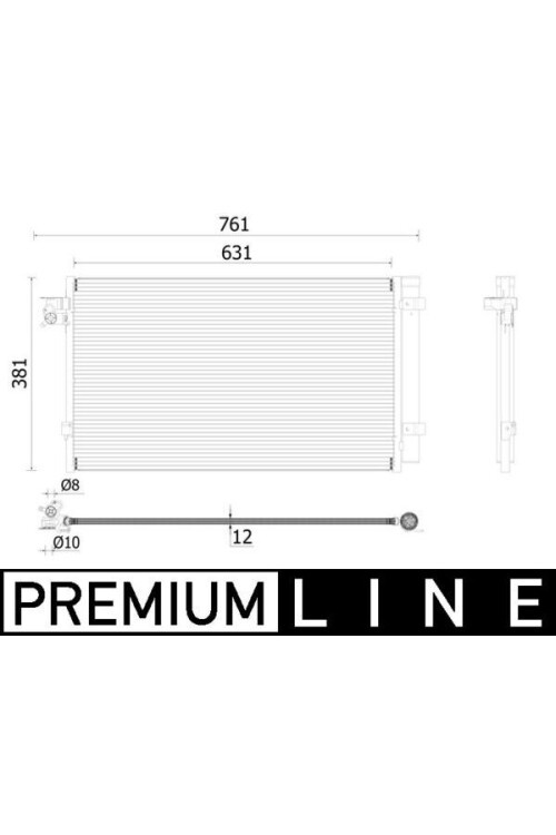 A/C-Kondensator BMW 7 G11/G12 / M550
