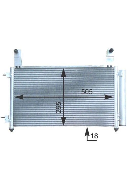 A/C-Kondensator DAEWOO / CHEVROLET MATIZ