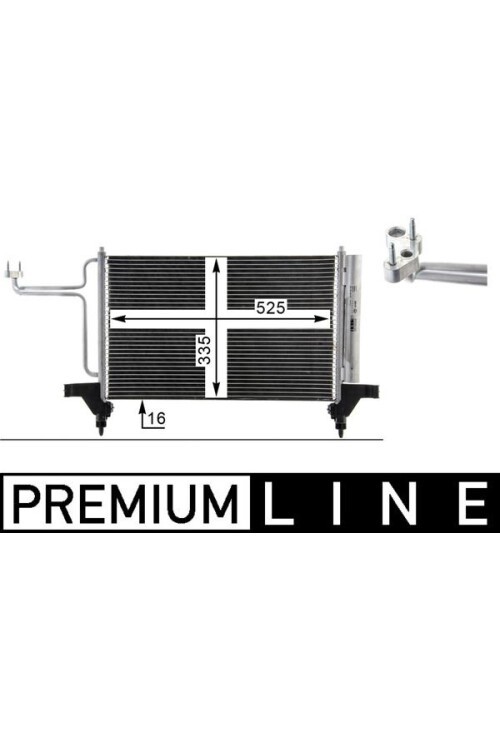 A/C-Kondensator FIAT STILO 192