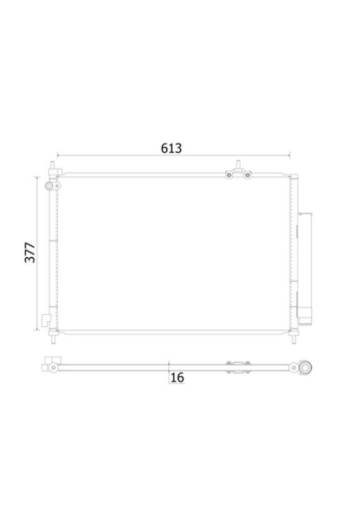 A/C-Kondensator HONDA CR-V