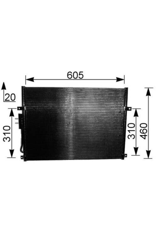 A/C-Kondensator JEEP GRAND CHEROKEE I Z