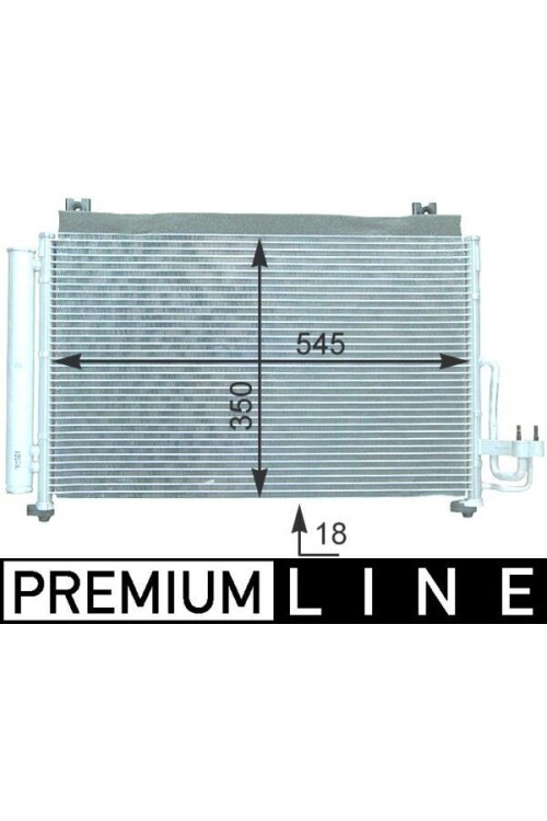 A/C-Kondensator KIA RIO 02- 04