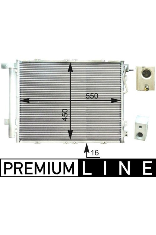 A/C-Kondensator KIA SORENTO 02- 05