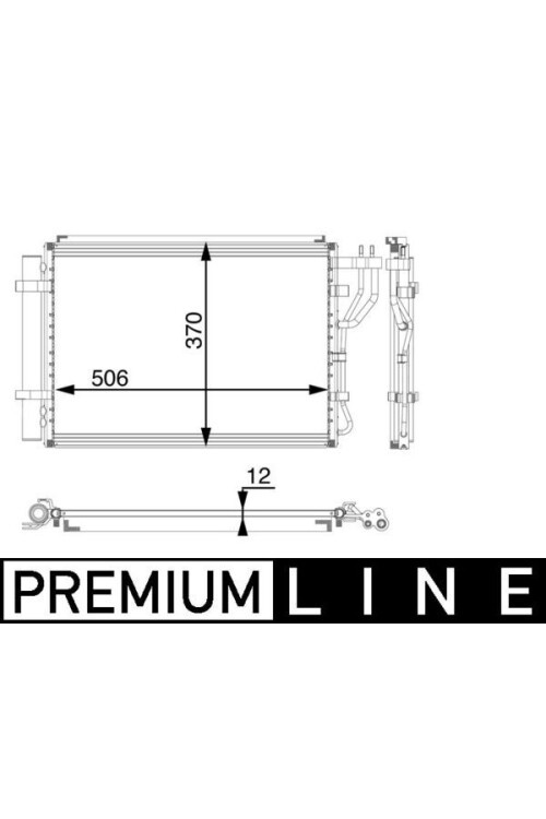 A/C-Kondensator KIA VENGA