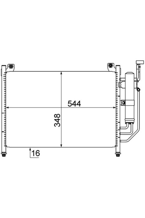 A/C-Kondensator MAZDA 2