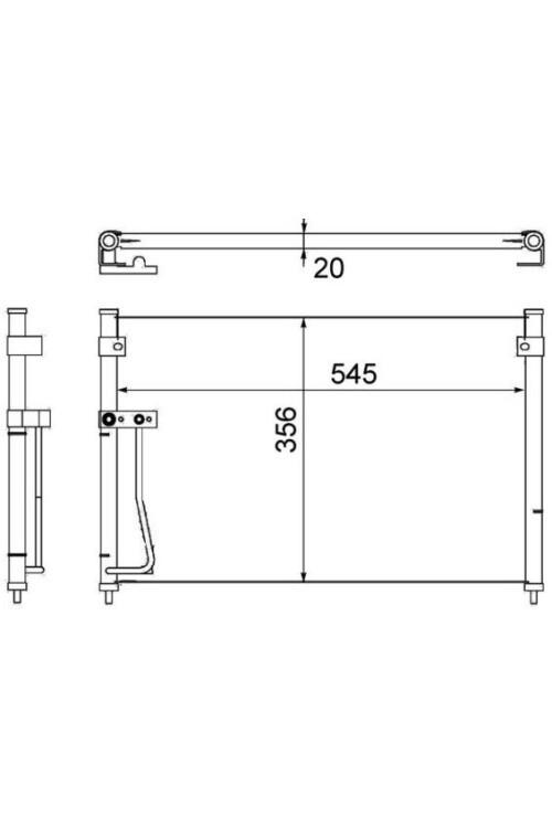 A/C-Kondensator MAZDA 626 V HATCHBACK