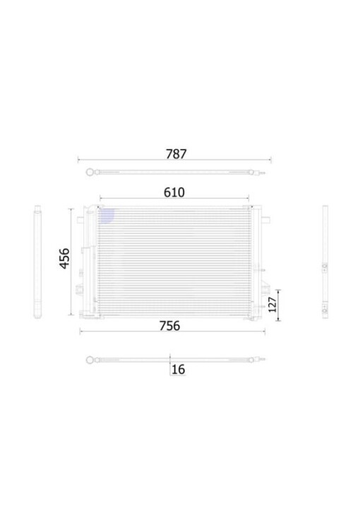 A/C-Kondensator MB B-CLASS W246
