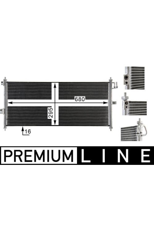 A/C-Kondensator NISSAN ALMERA II N16