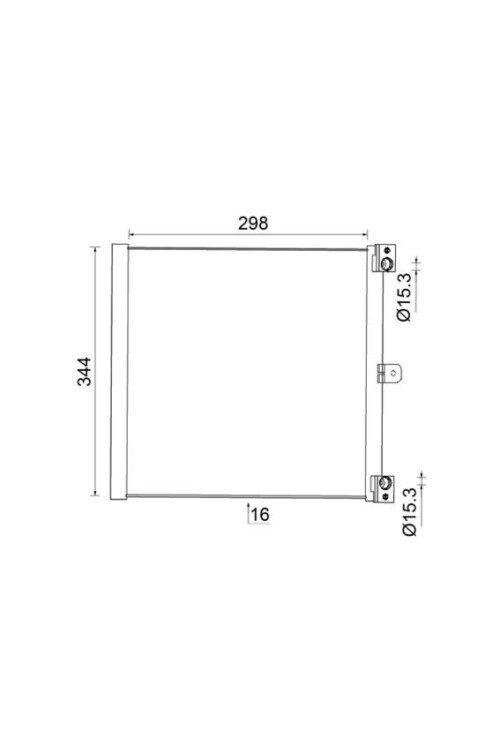 A/C-Kondensator PORSCHE 911 991