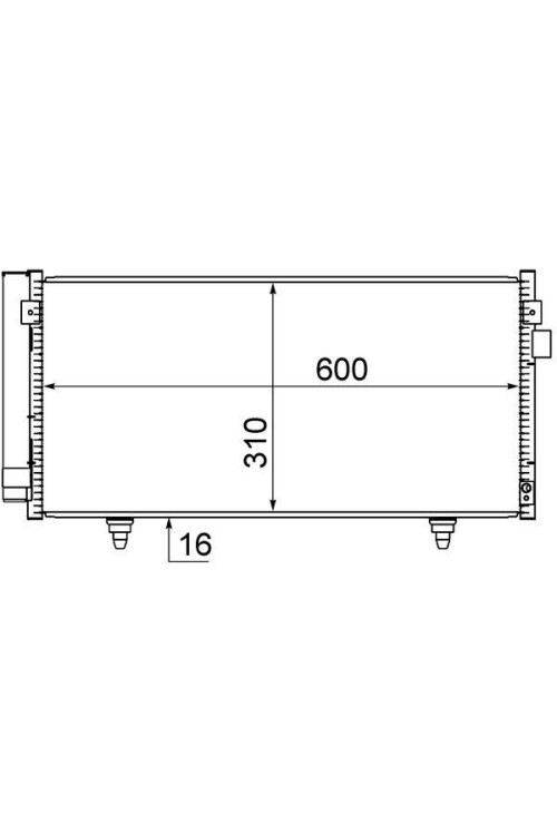 A/C-Kondensator SUBARU FORESTER