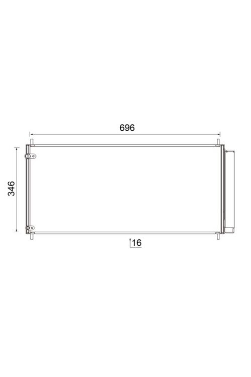 A/C-Kondensator TOYOTA AURIS NRE15