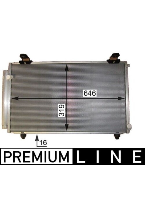 A/C-Kondensator TOYOTA COROLLA ZER