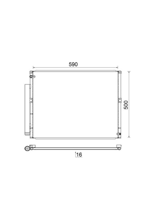 A/C-Kondensator TOYOTA LANDCRUISER KDJ12