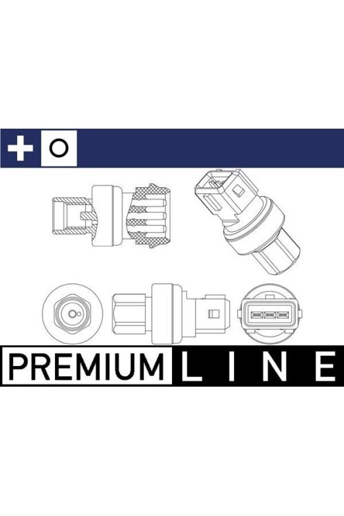 A/C-Sensor VOLVO C30/C70/S40/S60/S80