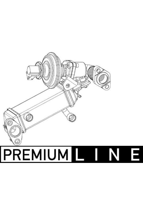 Abgasrückführungs-Kühler AGR-Kühler BMW 1. 3 E90 . 5 E60
