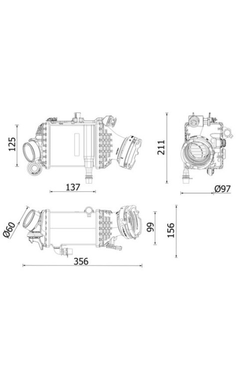 CHARGE AİR COOLER BMW M5