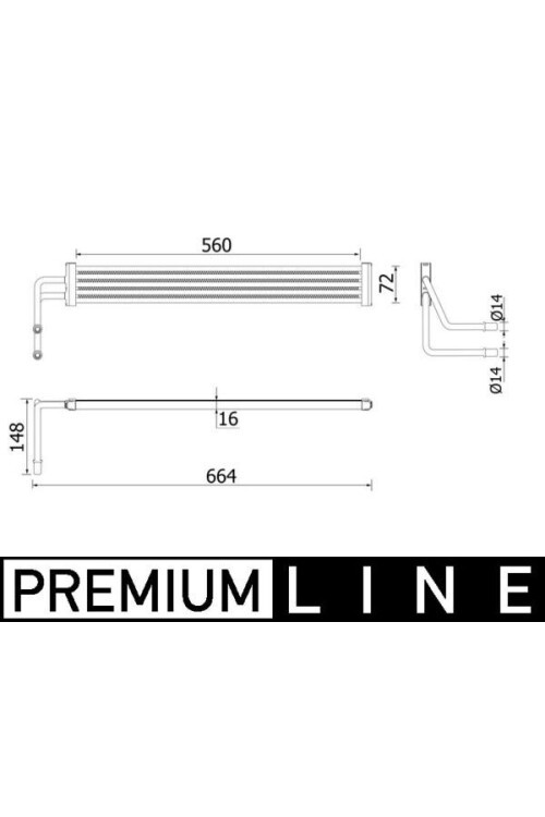 DIREKSIYON YAG SOGUTUCUSU BMW F10 F07 F13 F01 PREMIUM LINE
