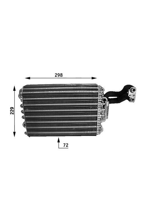EVAPORATOR MERCEDES W124 S124 C124