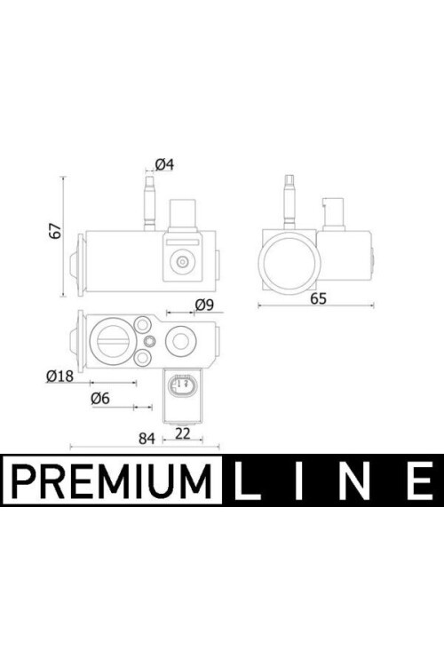 Expansionsventil und Orifice Tube BMW 7-SERIES G11 / G12
