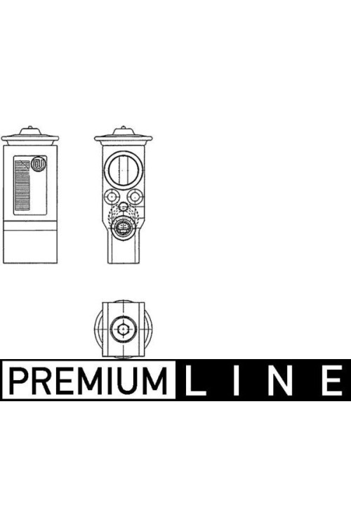 Expansionsventil und Orifice Tube OPEL MERIVA