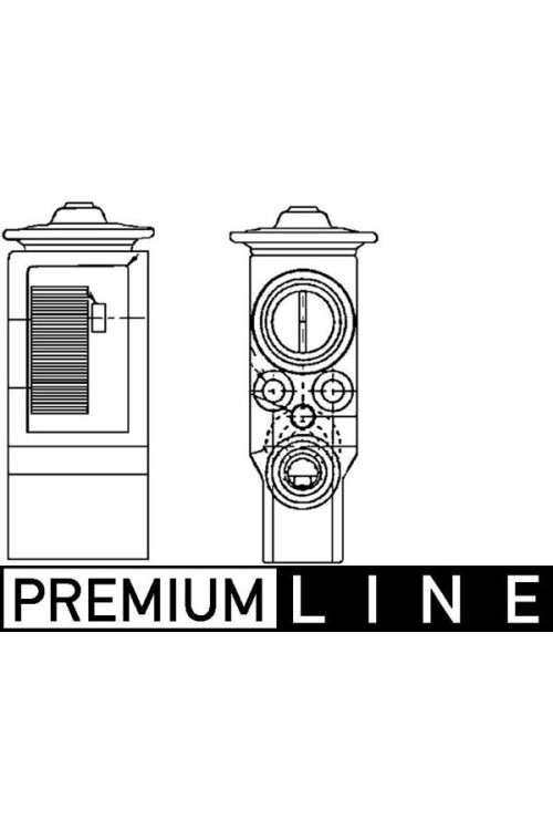 Expansionsventil und Orifice Tube PEUGEOT 206