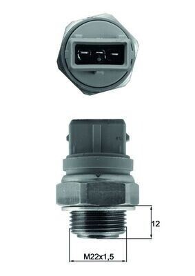 FAN MÜŞÜRÜ 87-92c PARTNER-BERLINGO-P205-P306-P405-EXPERT-JUMPY-XSARA-ZX 1.1-1.4-1.6-1.9