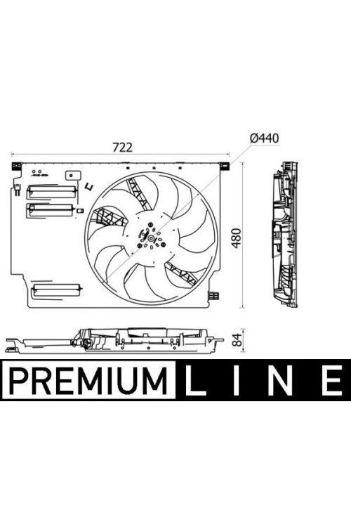 FAN TERMIGI BMW F45 F48 MINI F60 PREMIUM LINE