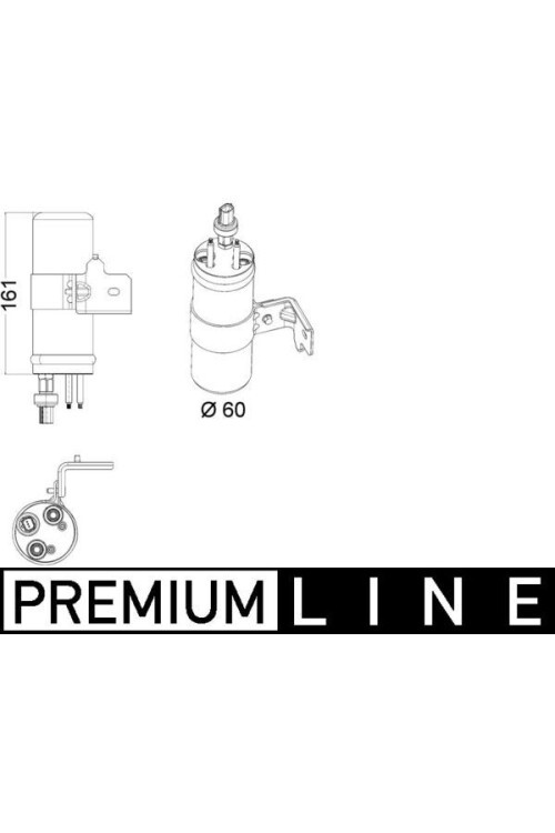 Filter-Trockner und Akkumulator FORD ECOSPORT