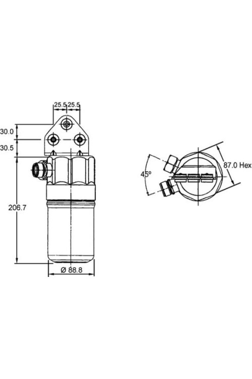 Filter-Trockner und Akkumulator VW PASSAT VARIANT