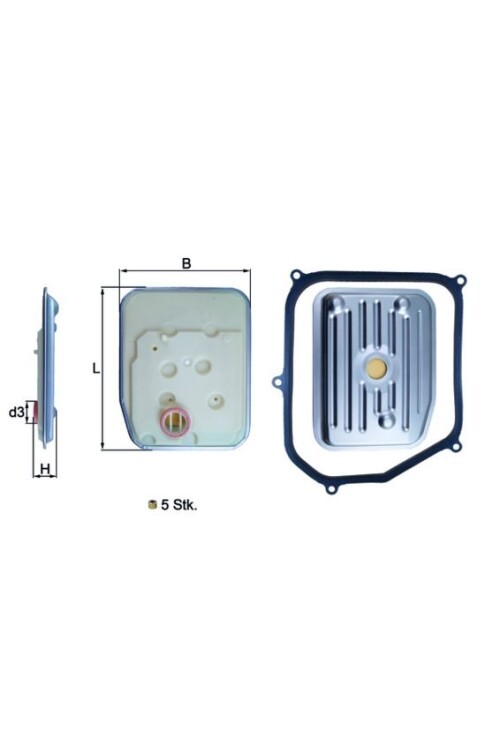 HİDROLİK FİLTRE TAKIMI BORA 98-05 -GOLF III-IV 92-06 -PASSAT 88-97 -A3 AG4 OTOMATİK ŞANZUM