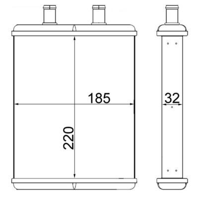 Innenraum-W rmetauscher IVECO DAILY IV