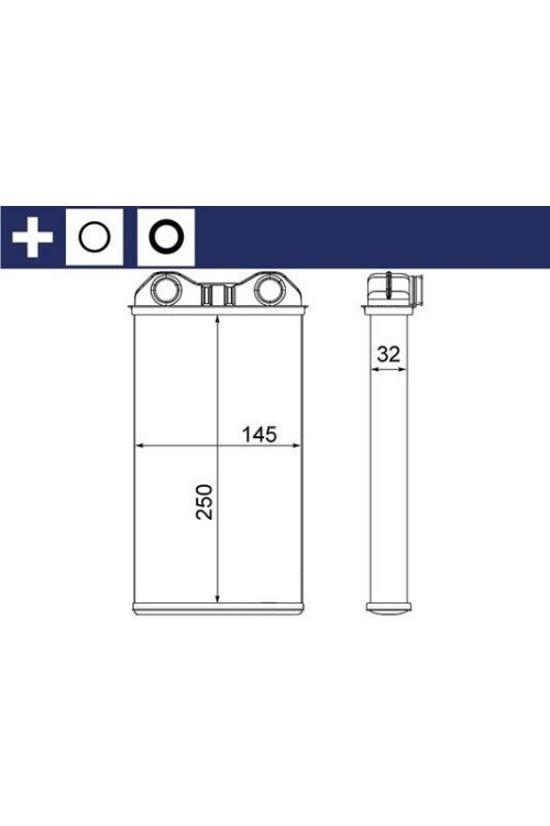 Innenraum-W rmetauscher OPEL VIVARO/ REN. TRAFIC