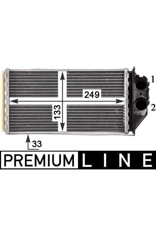 Innenraum-W rmetauscher PEUGEOT 307 DIESEL