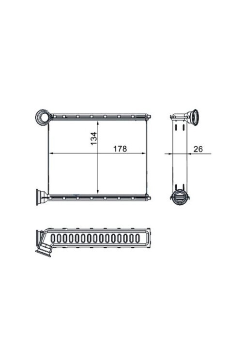 Innenraum-W rmetauscher RENAULT CLIO IV