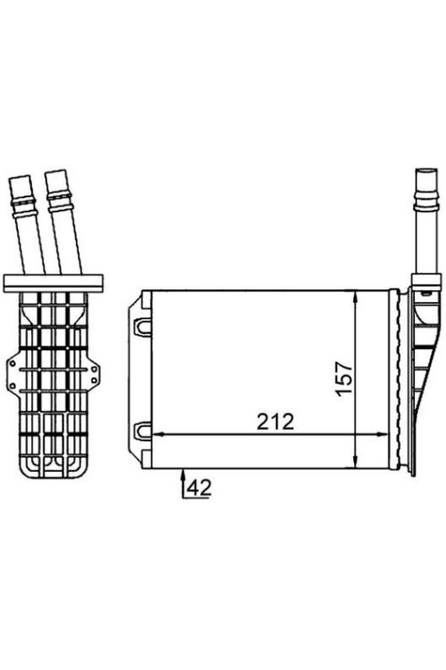 Innenraum-W rmetauscher RENAULT ESPACE III