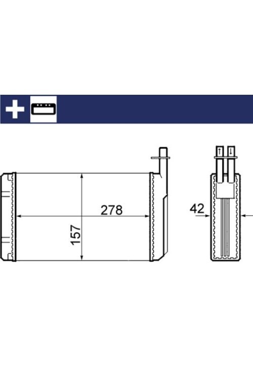 Innenraum-W rmetauscher SAAB 9000